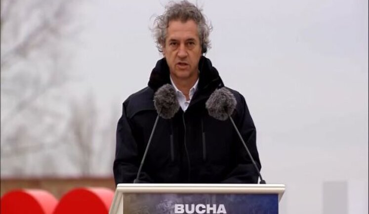"Ваш флаг - теперь и наш флаг. Вместе с вами - и мы козацкого рода, вместе с нами - вы снова запануете в своей сторонке, - премьер-министр Словении Голоб. ВИДЕО