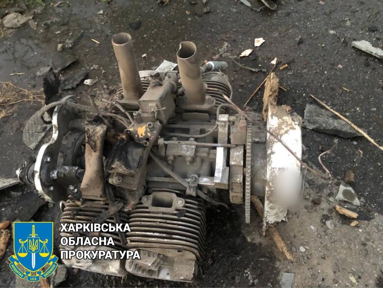 Наслідки нічної атаки безпілотниками на Харківщину 05