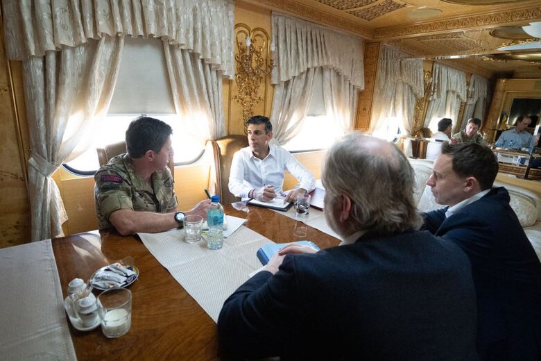 Прем’єр Великої Британії Сунак прибув до Києва 03
