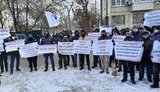 Моряки вышли на митинг под посольство США: "Коррупция продолжается. Просим посодействовать в возвращении ситуации в законное русло". ВИДЕО+ФОТОрепортаж