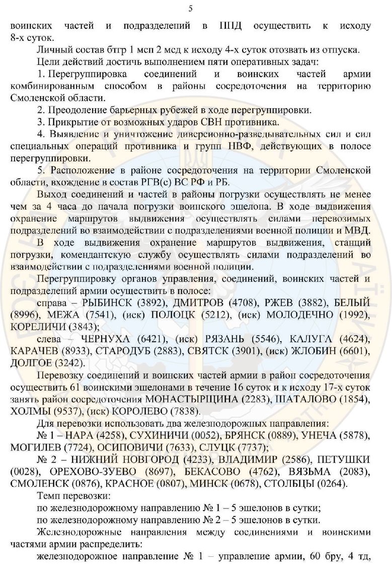 Russian army planned military invasion of Belarus - intelligence 05