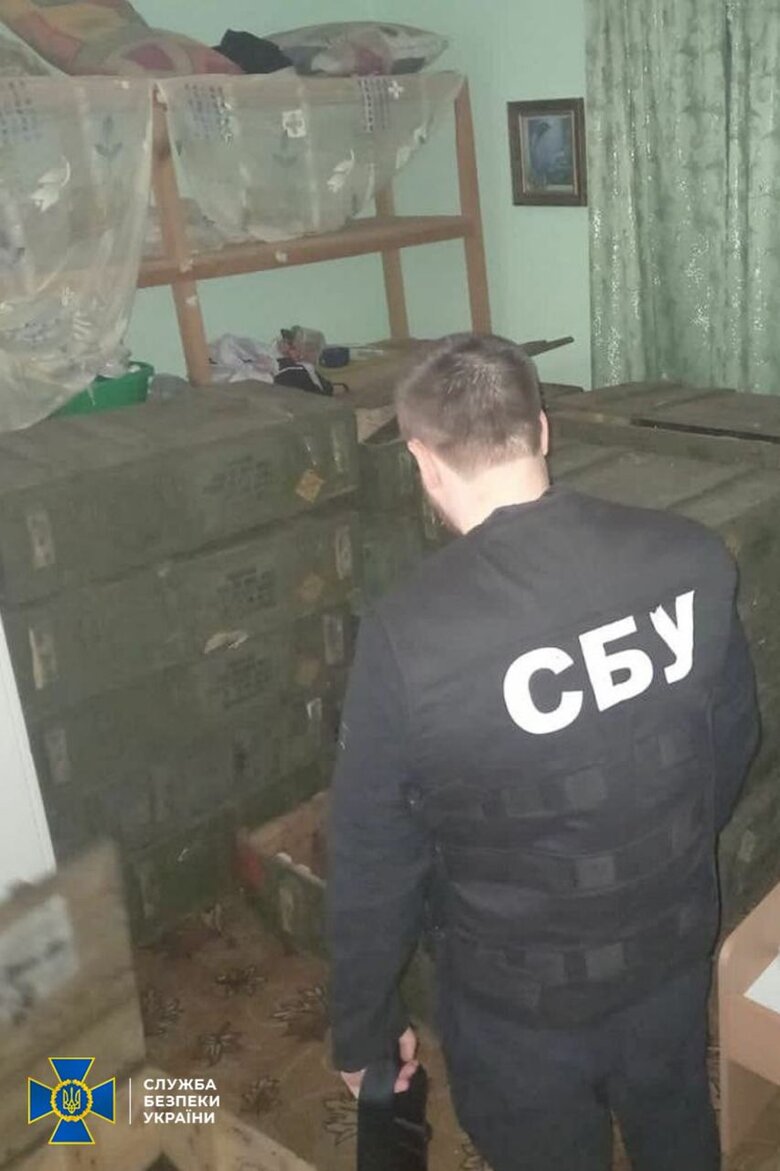 СБУ знайшла заховані арсенали окупантів у Чернігівській області 02