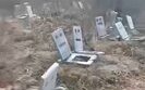 Cemetery of prisoners eliminate in Ukraine