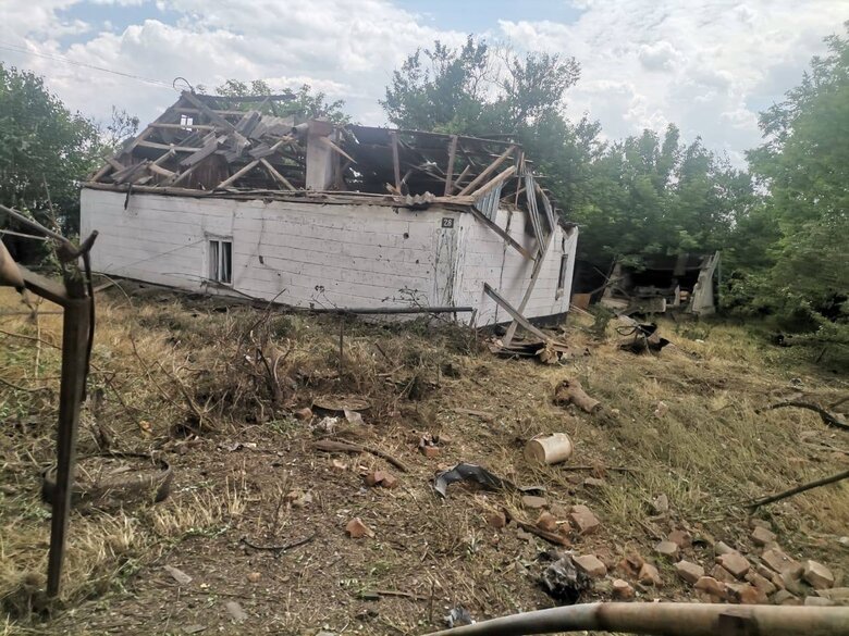 Наслідки ворожих обстрілів Запорізької області