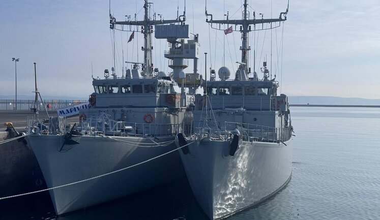 Кораблі ВМС України беруть участь у міжнародних навчаннях у Великій Британії. ФОТО
