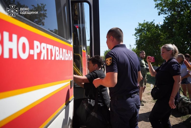 Удар по потягу на Одещині