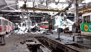 Из-за российских обстрелов в Харькове не осталось ни одного трамвая, уничтожены подстанции, разрушено депо, - горсовет. ФОТОрепортаж