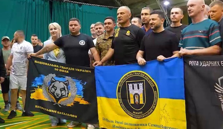 Зеленський зустрівся з ветеранами та військовими на змаганнях "Воля до життя" в Івано-Франківську. ВIДЕО