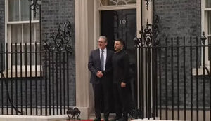 Zelenskyy has already arrived at Starmer’s residence