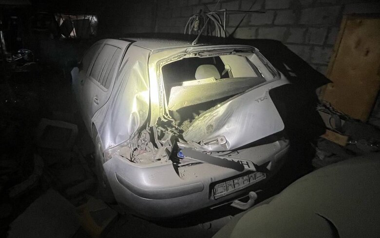 Nikopol after the attack