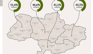 Local elections turnout made 46.5% – Opora. INFOGRAPHICS