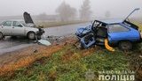 Смертельна ДТП на Полтавщині: внаслідок лобового зіткнення 1 людина загинула, 4 травмовано. ФОТОрепортаж