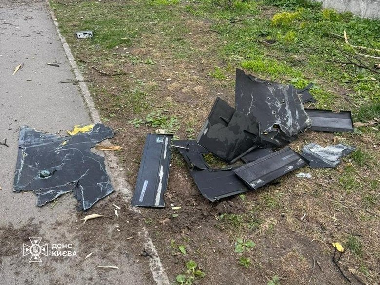 the aftermath of the attack on Kyiv