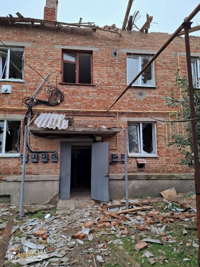 обстріли на Сумщині 23 серпня