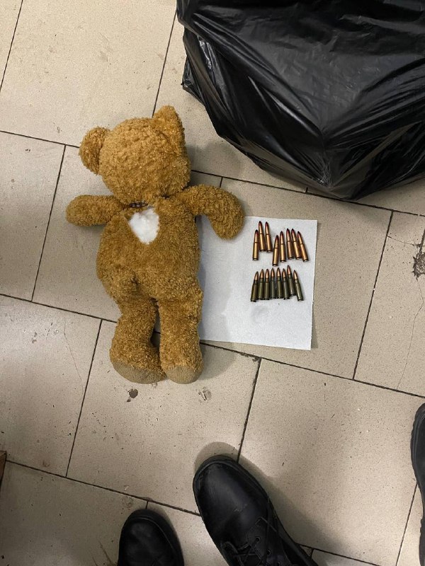 В метро Києва затримали диверсантів. Набої вони ховали у ведмедику 01