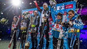 Український дует біатлоністів Підручний - Меркушина виграв срібло на престижній "Різдвяній гонці". ФОТО