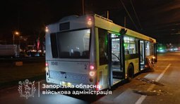 Окупанти атакували громадський транспорт у Запоріжжі