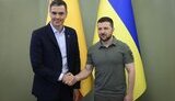 Владимир Зеленский и премьер-министр Испании Педро Санчес