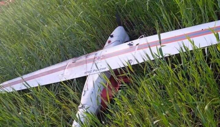In Luhansk region, soldiers of 57th SMIBr landed "Orlan-10" Rashist drone. PHOTO