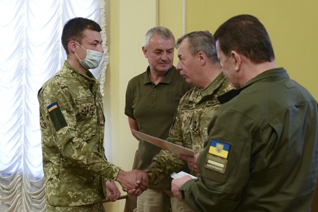 26 добровольців батальйону Айдар отримали посвідчення УБД, - ОП 02
