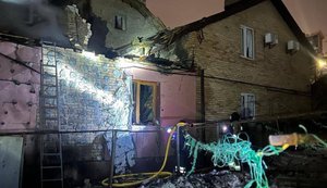 Ворог атакував Київ у ніч проти 26 лютого: наслідки у трьох районах. ФОТО