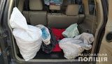 45 кг янтаря обнаружили в багажнике 21-летнего водителя Mitsubishi на Ривненщине, - Нацполиция. ФОТО