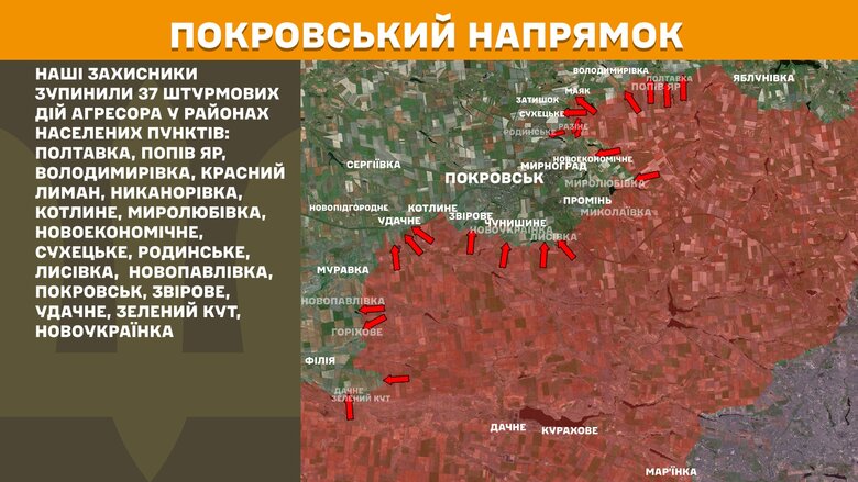 General Staff map