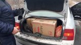 Контрабандисти намагалися вивезти до Молдови сигарет на 200 тисяч гривень. ФОТО