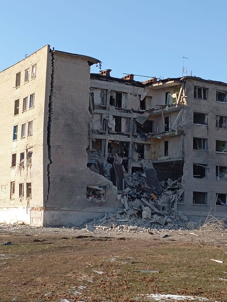 Наслідки обстрілу Куп'янського району 11 лютого 2025 року