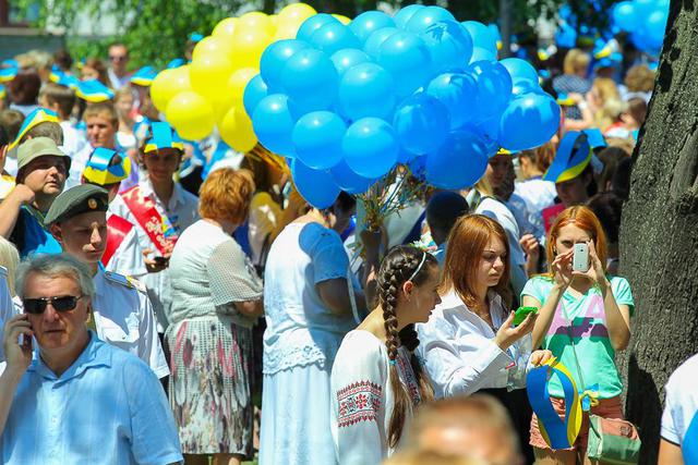 школа парад выпуск