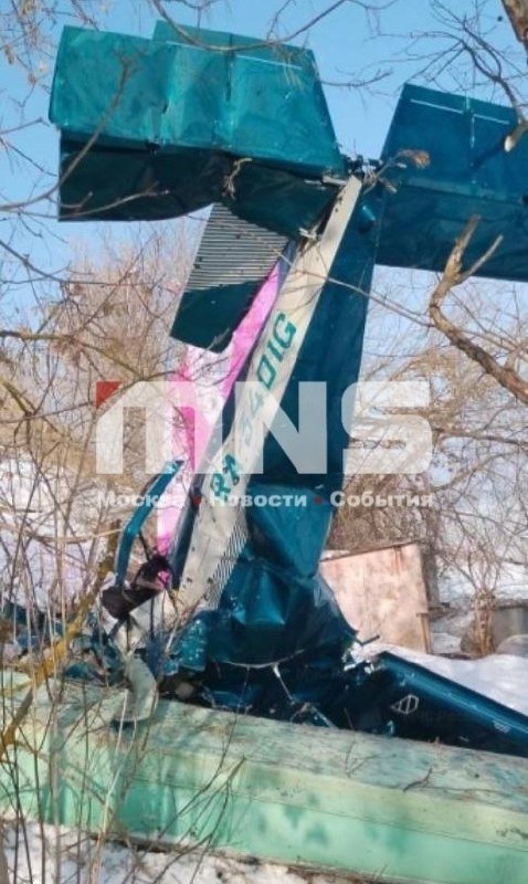 У Підмосков'ї впав легкомоторний літак