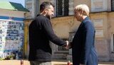Володимир Зеленський і Наташа Пірц Мусар