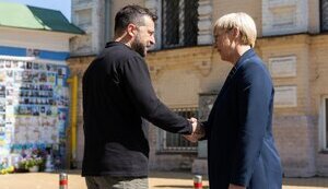 Володимир Зеленський і Наташа Пірц Мусар