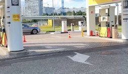 Росіянин не знайшов бензину на АЗС Москви