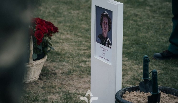 У Києві попрощалися із російським добровольцем спецпідрозділу ГУР Легион "Свобода России" Ільдаром "Ганді" Дадіним