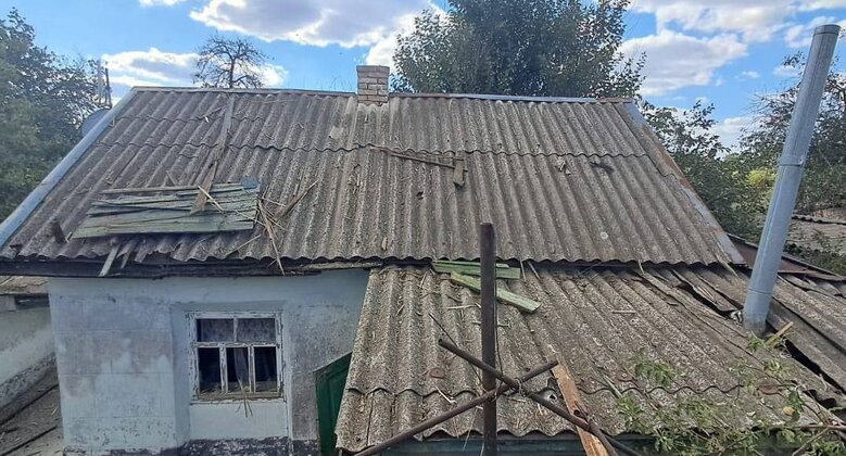 Consequences of shelling in the Nikopol region