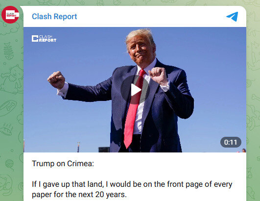 Трамп сравнил размеры Крыма с Техасом Что известно