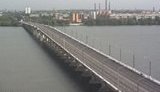 Central Dnipropetrovsk Bridge Closed for Yanukovych. PHOTO