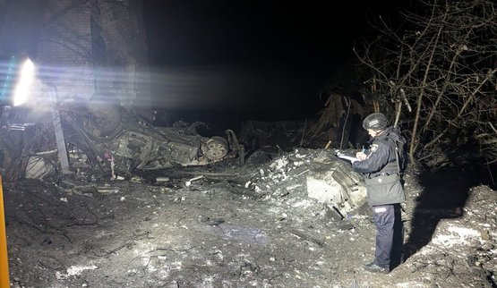 Three people wounded in Sumy after Russian air strike