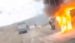 Сили оборони знищили автівку з рашистами на Донеччині
