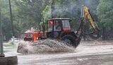 Ураганный ливень с градом затопил Запорожье. ФОТОрепортаж.