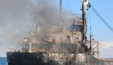 Russia struck foreign vessel, six crew members were killed and four are missing (updated). PHOTOS