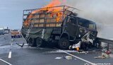Дві особи загинули в ДТП за участю військової вантажівки на Хмельниччині, - Нацполіція. ФОТО