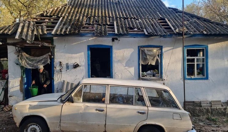 В Черкасской области сбили 5 ракет и дрон РФ, есть повреждения домов и раненый, - ОВА. ФОТО