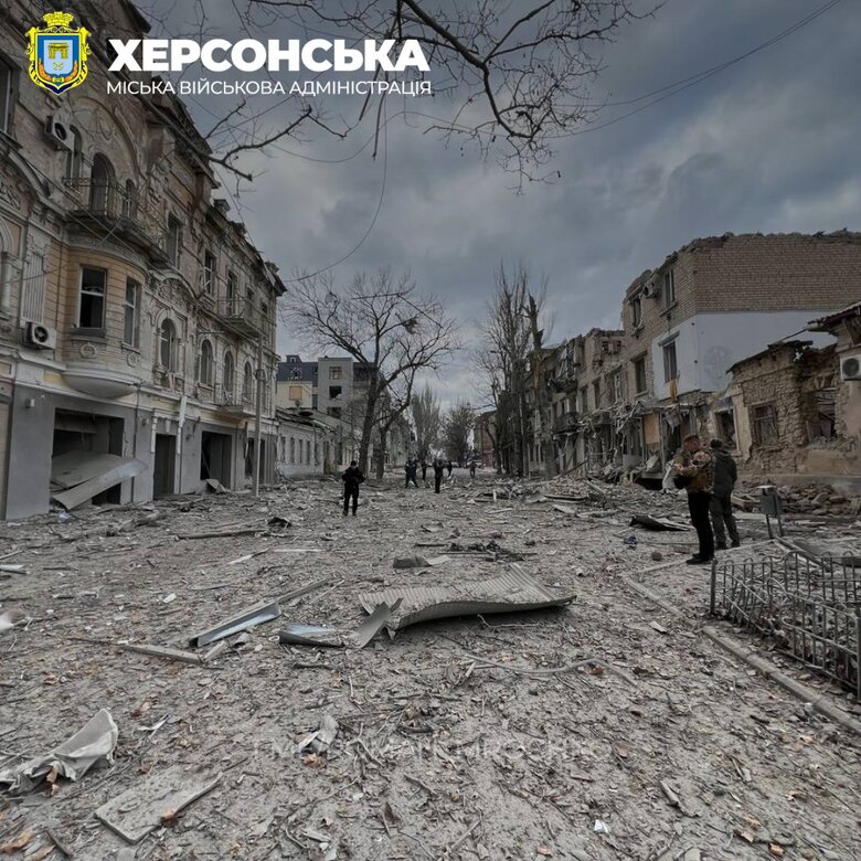 Обстріл Херсону