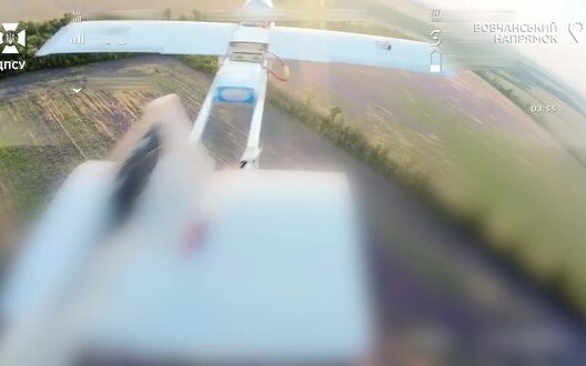 Our soldiers are using interceptor drones to destroy Russian air targets: Zala and Supercam destroyed. VIDEO