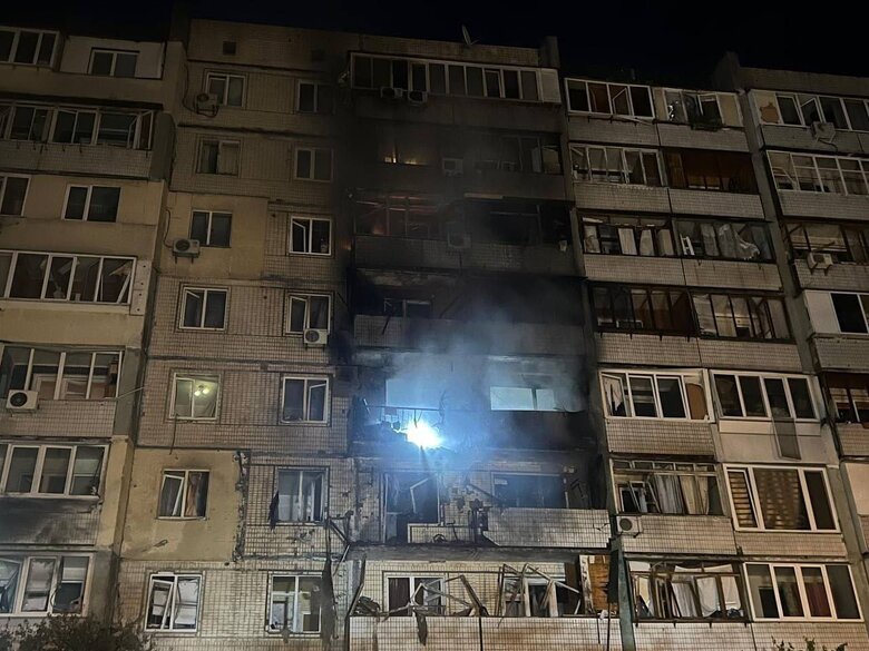 київ після обстрілу 24 травня