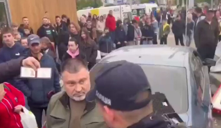 П’яний голова райдержадміністрації Майбоженко влетів у натовп людей в Броварах. ВIДЕО (оновлено)