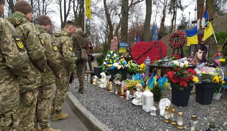 Anniversary of death of Hero of Ukraine Dmytro Kotsiubailo (Da Vinci): memorial service was held in Kyiv. VIDEO&PHOTOS