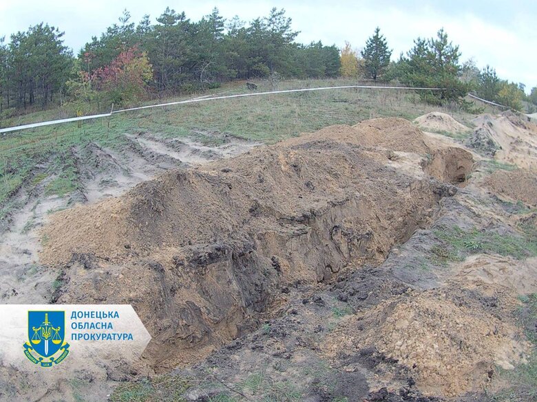 У деокупованих Святогірську та Лимані виявлено місця масових поховань. Наймолодшій жертві лише рік, - Офіс генпрокурора 06